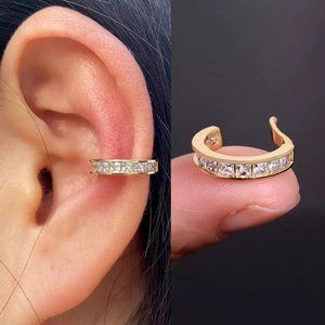 Gold Tone Crystal Ear Cuff NEW BUNDLE DEAL